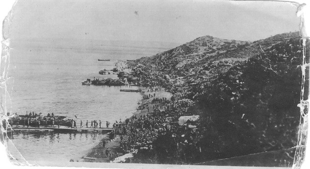 Postcard: Gallipoli Landing