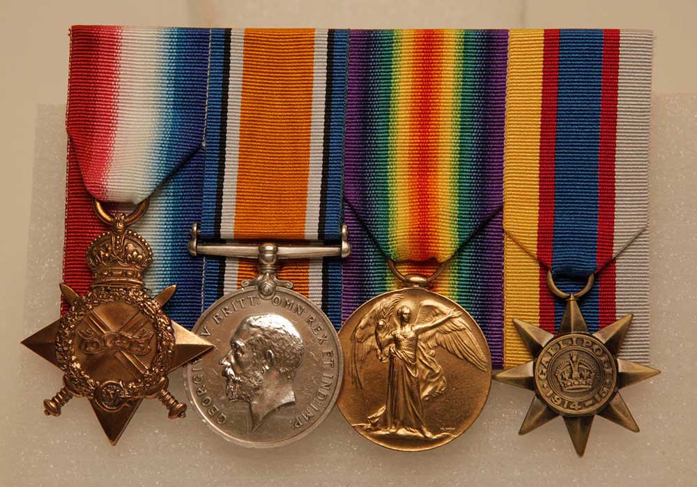 Service medals, Laurence Edward (Mike) Williams