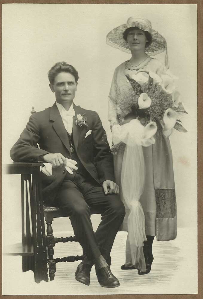 Cecil Averis & Edith McLauchlan