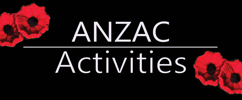 ANZAC Activities thumbnail image. 
