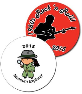 Explorer's and exhibit badges