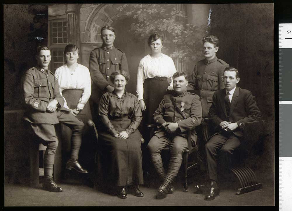 The Foster family, circa 1919.