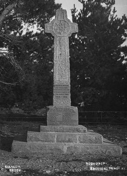 The Woodbury Soldiers’ Memorial, circa 1920