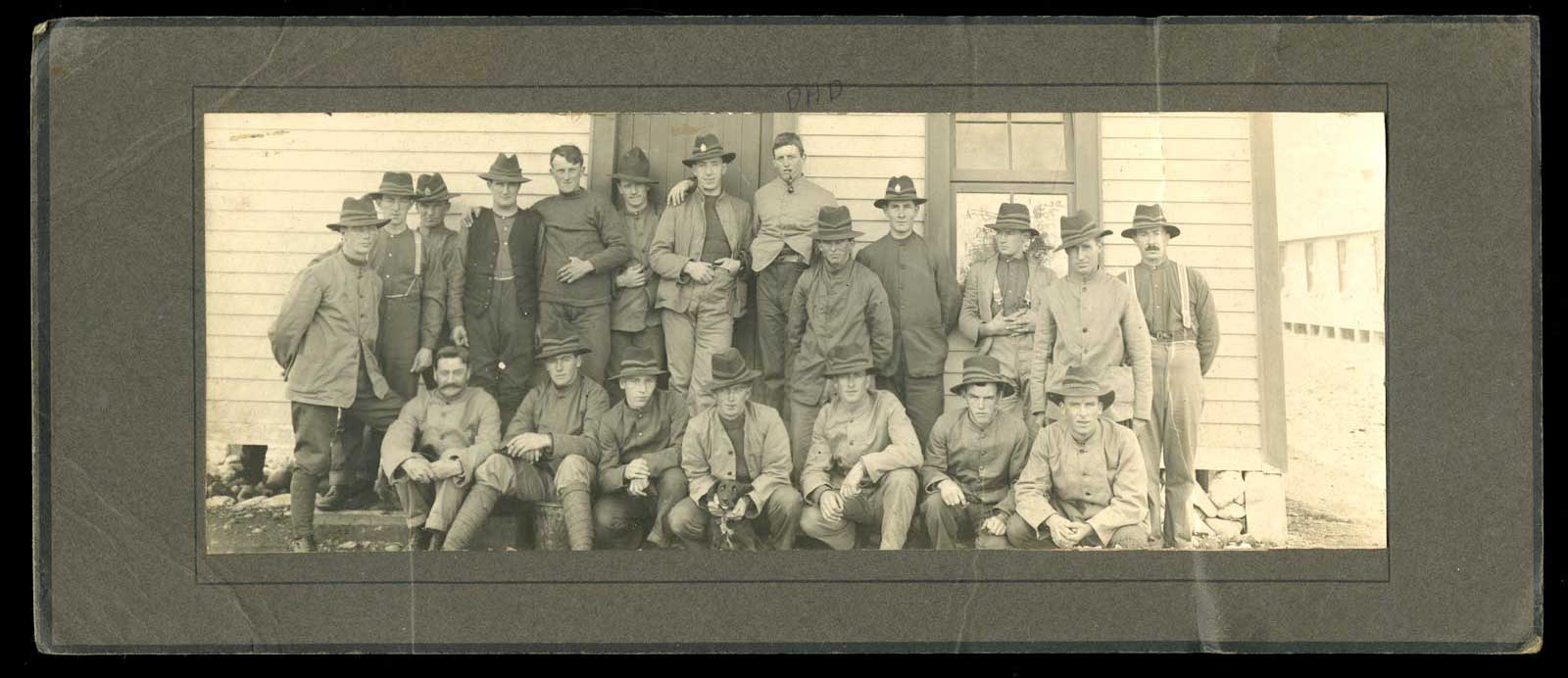 Kenneth Davison and others of the 28th Reinforcements, NZEF