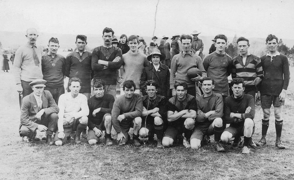 Fairlie Rugby team, circa 1920