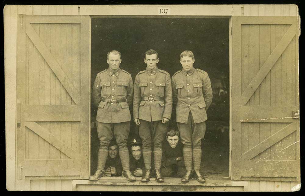 Kenneth Davison (bottom right) and others