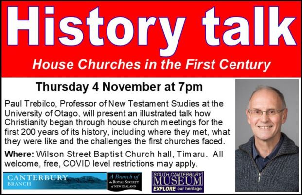 Talk: House churches