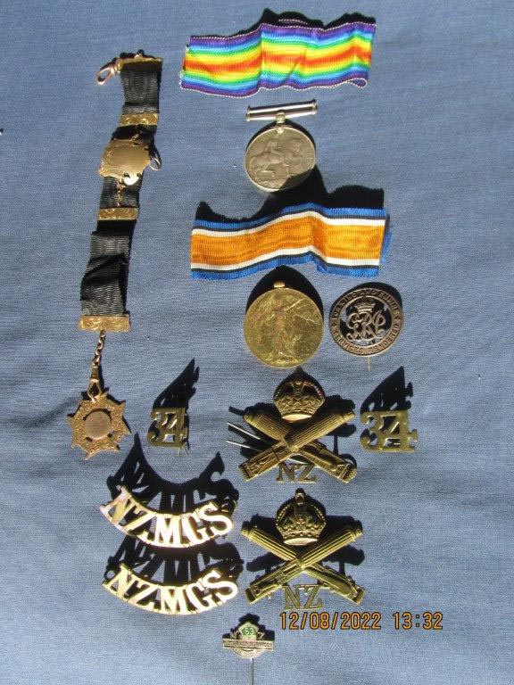 Alex Ross - medals and badges