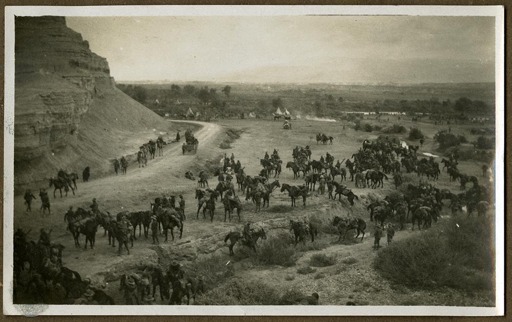 Wadi Nuweimeh, the Jordan Valley, Palestine, 1918