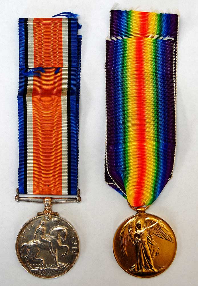 Samuel Bower's campaign medals