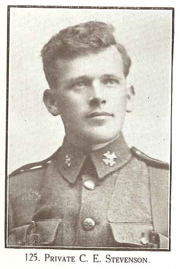 Private C E Stevenson