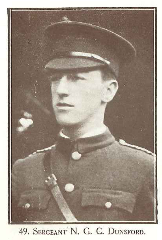 Sergeant N G C Dunsford