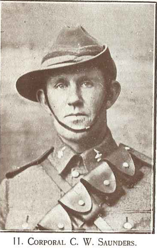 Corporal William Charles Saunders
