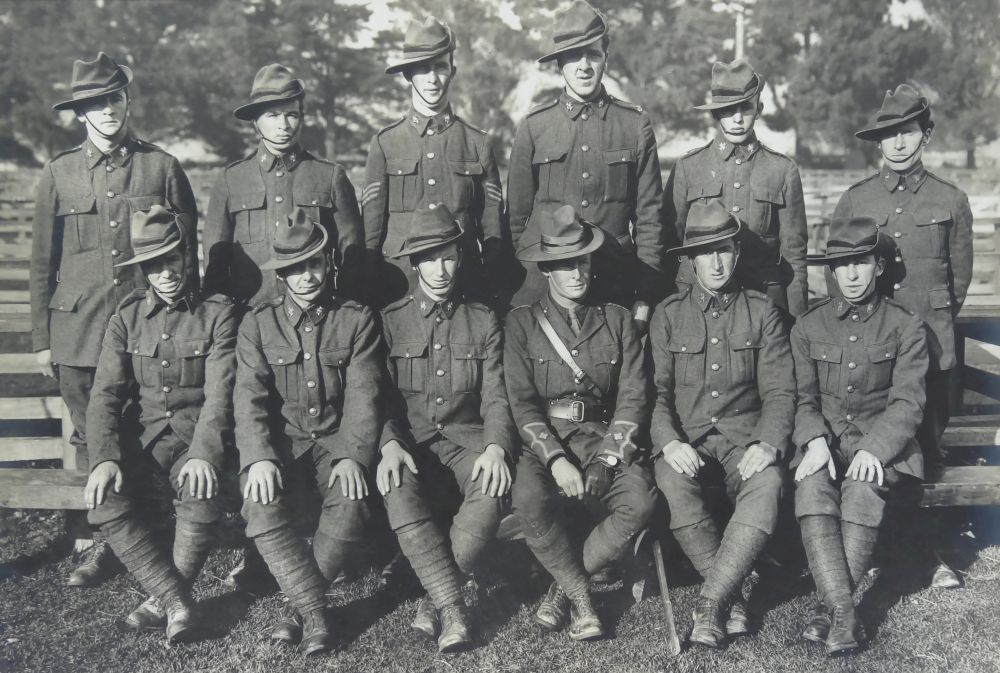 Waimate Members of the Expeditionary Force, 1914