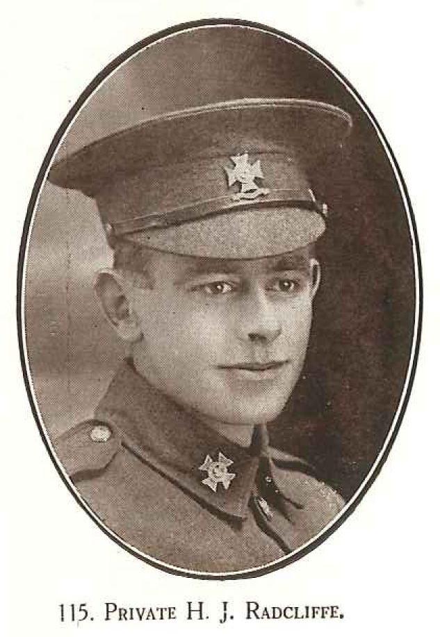 Private H J Radcliffe