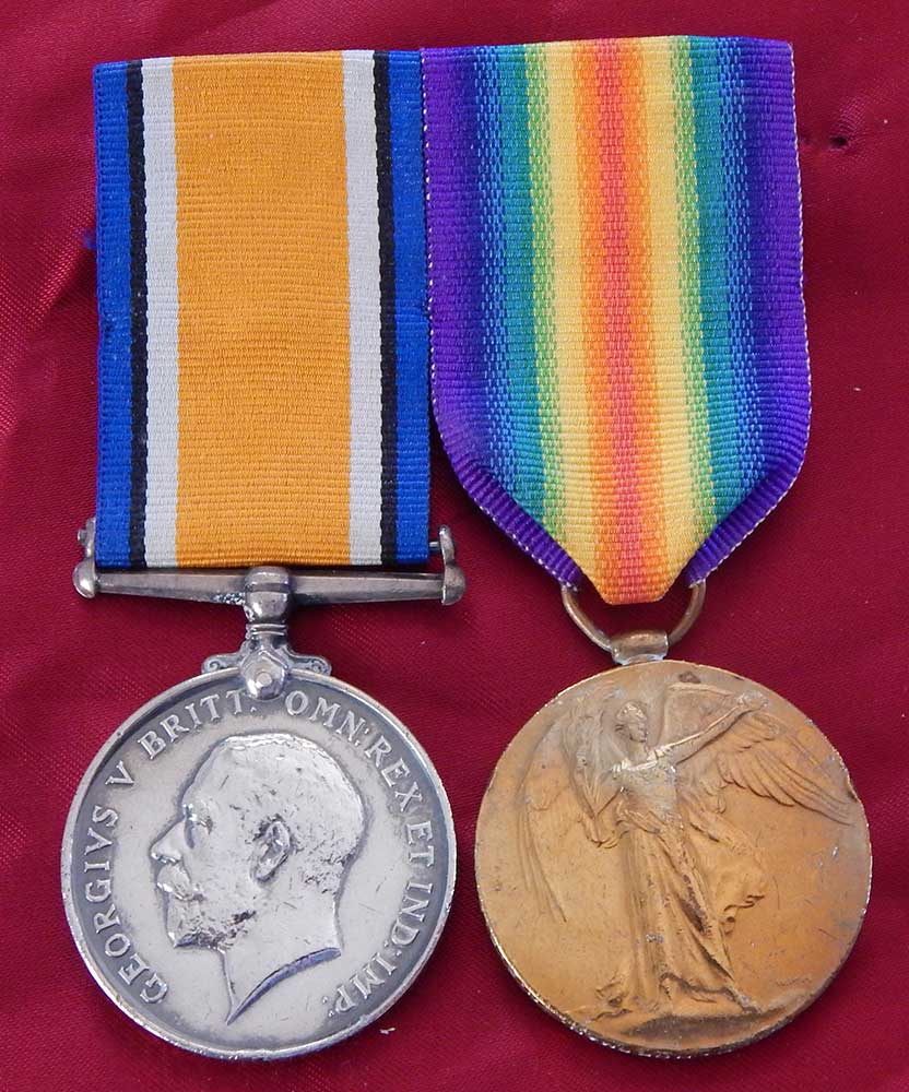 Arthur Horsman's service medals