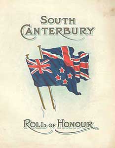 South Canterbury Roll of Honour, 1916