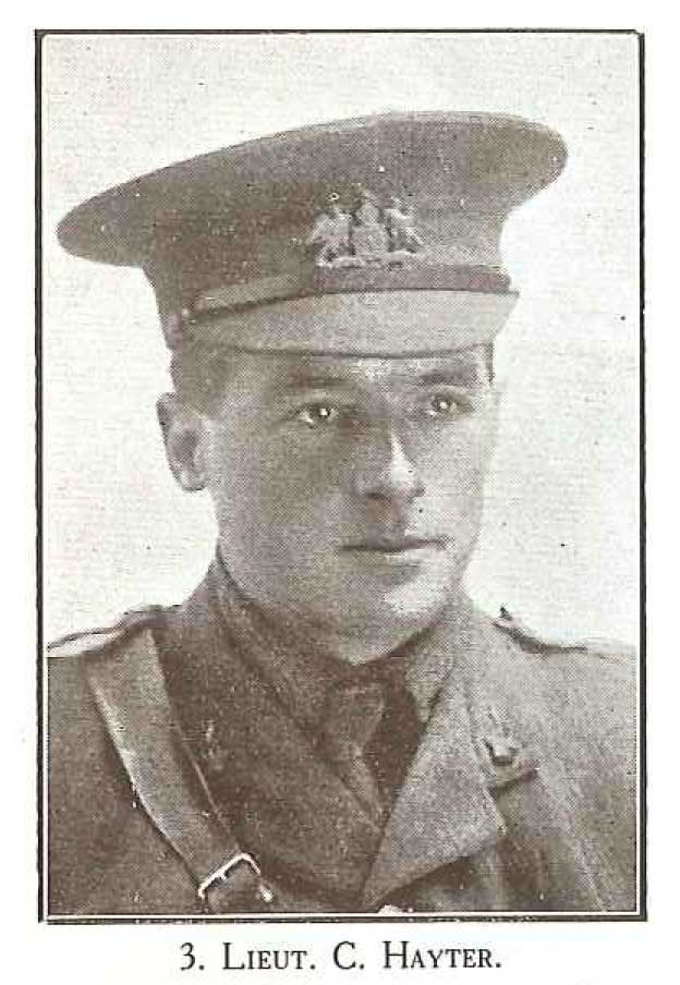 Lieutenant C Hayter