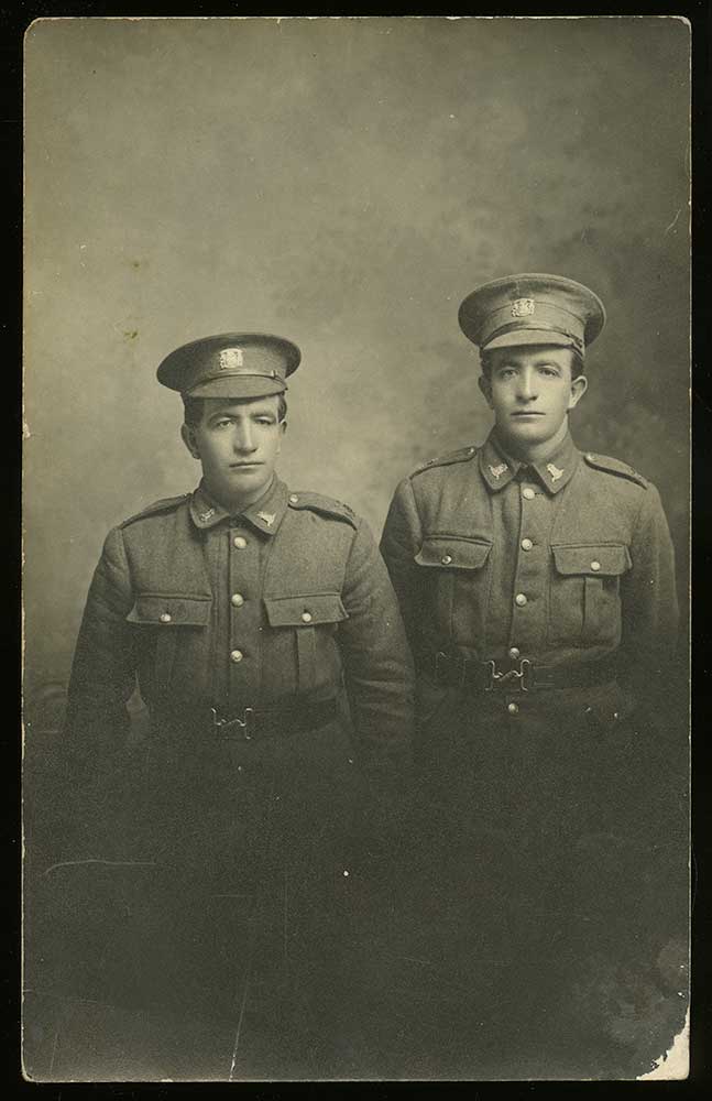 Twins Patrick and Cornelius Hanifin, circa 1916