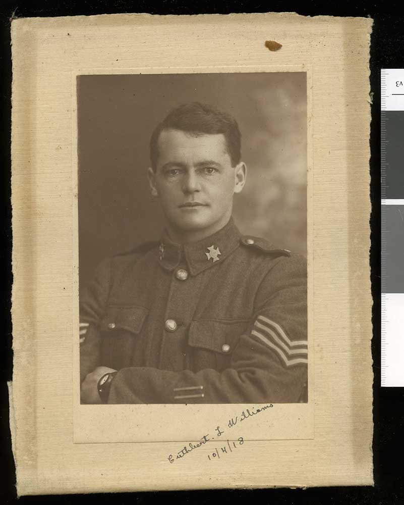 Sergeant Cuthbert (Bert) Leslie Williams