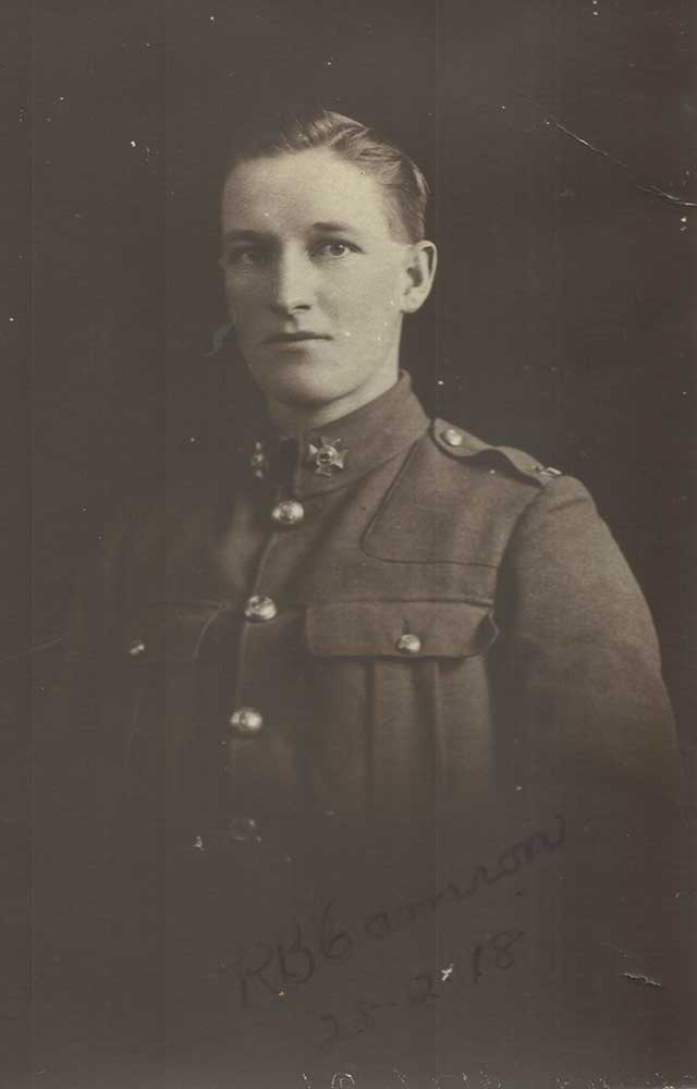 Robert Brown Cameron, 1918