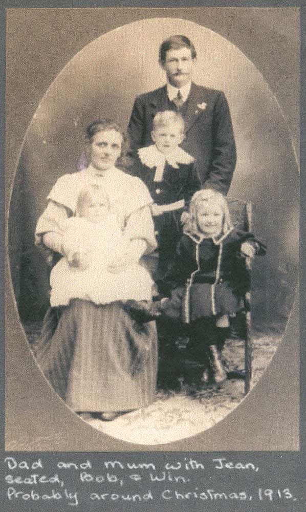 William Henry Mills and family